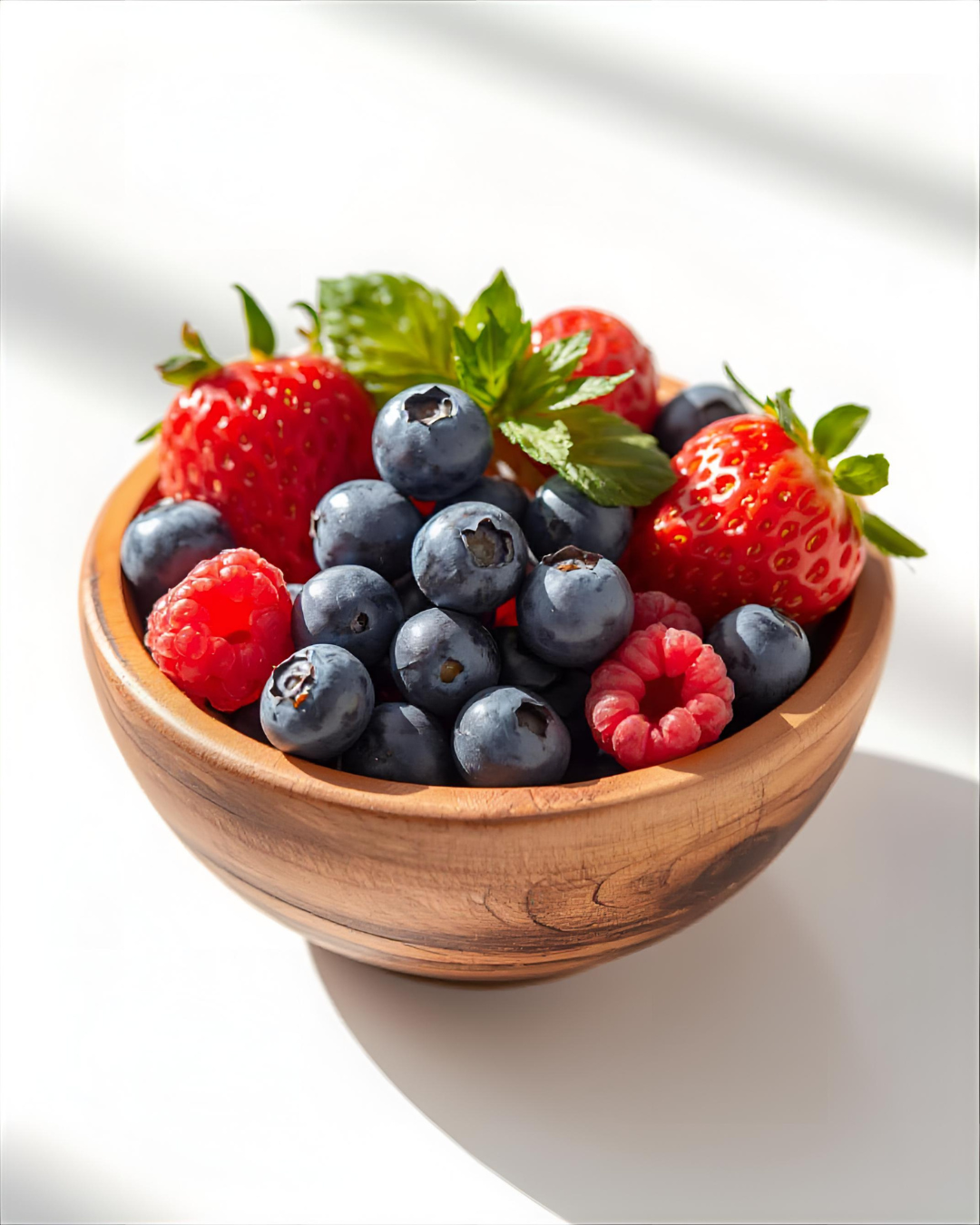 Best fruits for menopause - antioxidant-rich berries including blueberries strawberries and raspberries