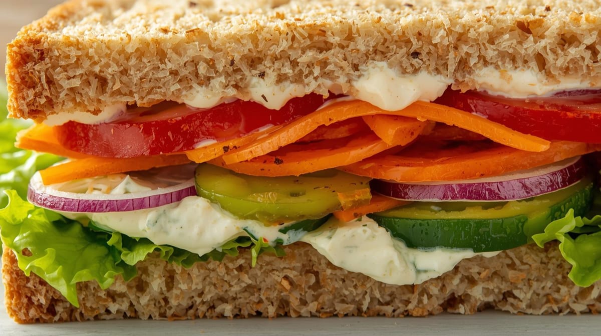 Veg sandwich for weight loss