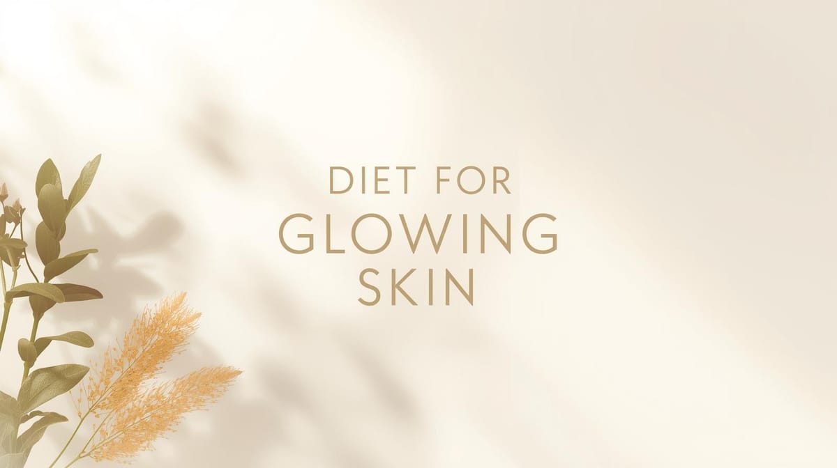 Diet for glowing skin